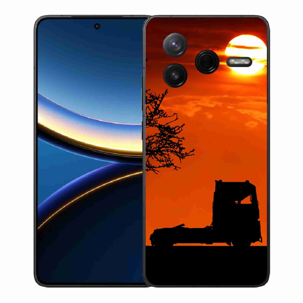 Gelový kryt mmCase na Xiaomi Poco F7 Pro - kamion 3