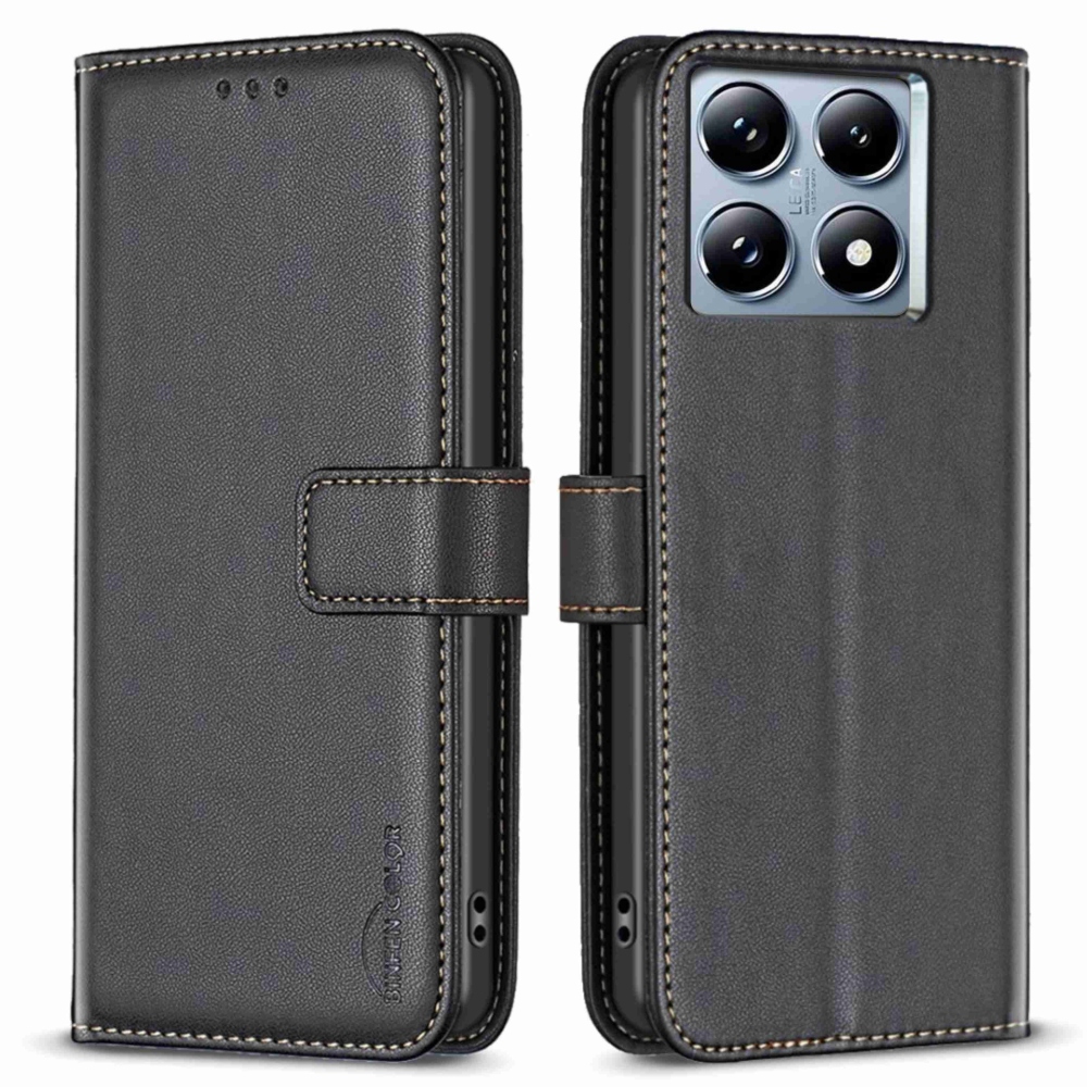 BNF knížkové pouzdro na Xiaomi 14T Pro - černé