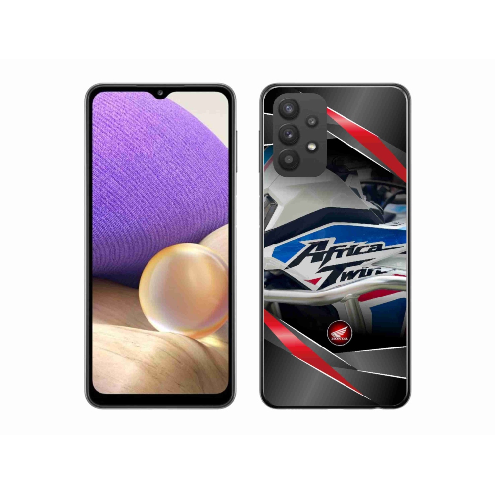 Gelový kryt mmCase na Samsung Galaxy A32 5G - motorka honda
