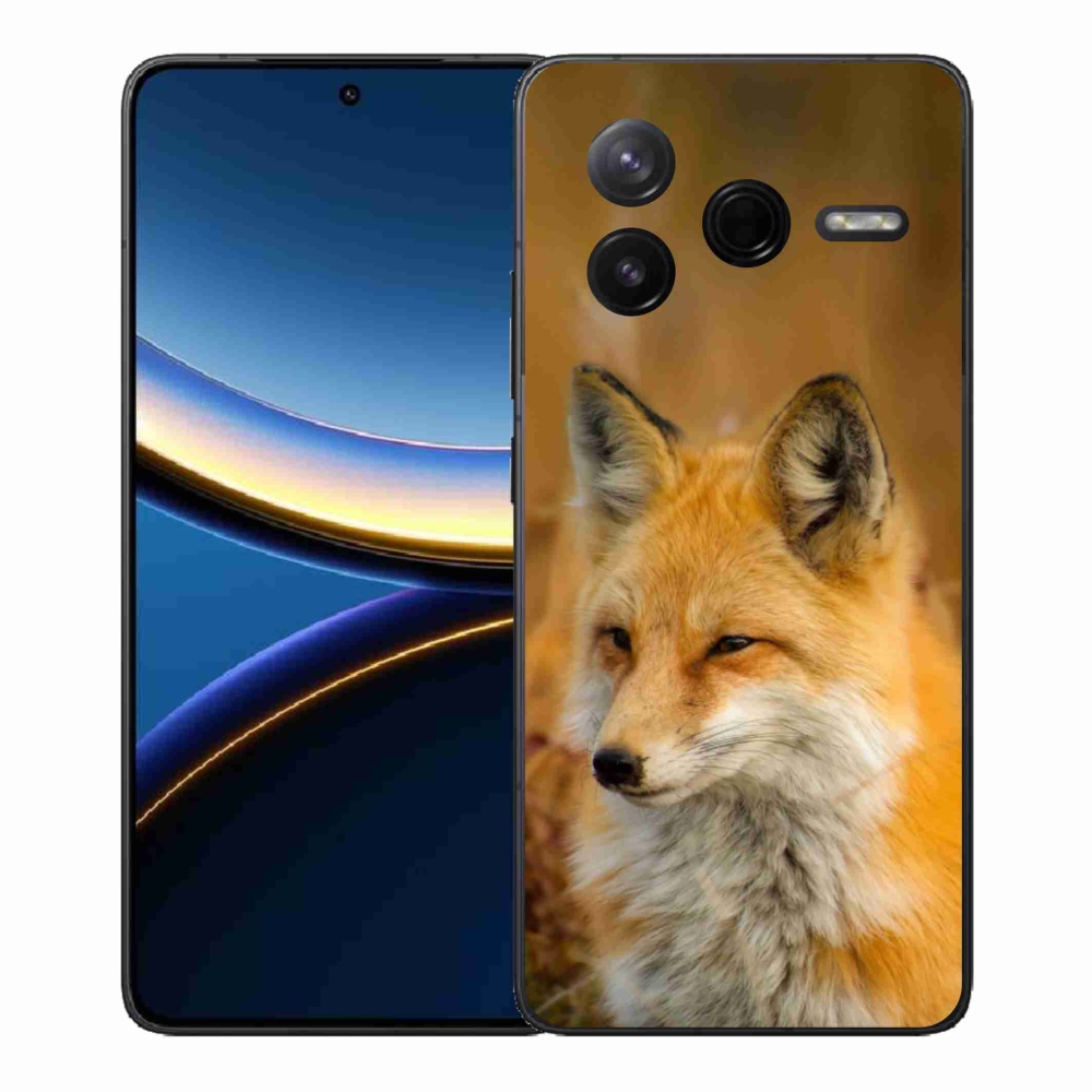 Gelový kryt mmCase na Xiaomi Poco F7 Pro - liška