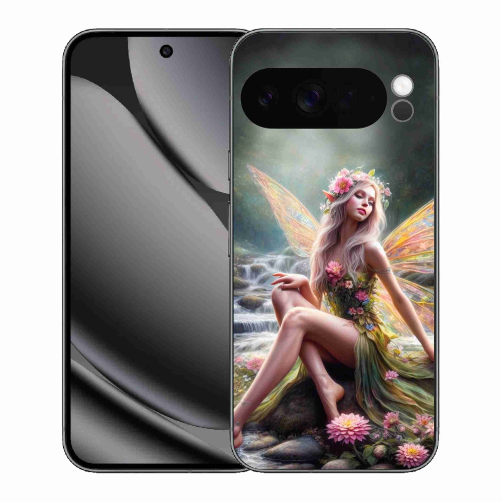 Gelový kryt mmCase na Google Pixel 10 Pro XL - motýlí žena 1