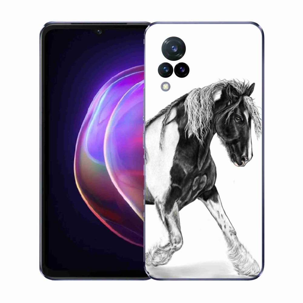 Gelový kryt mmCase na Vivo V21 4G/5G - kůň