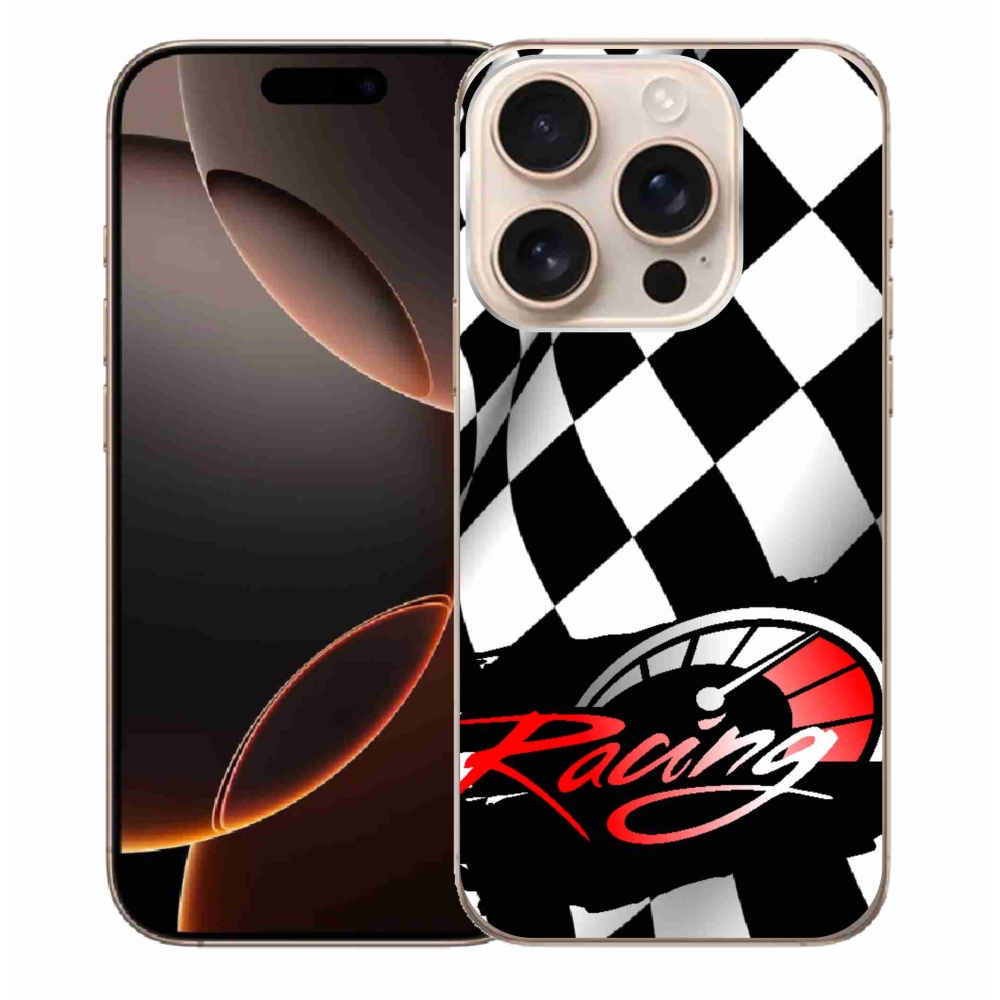 Gelový kryt mmCase na iPhone 16 Pro Max - závodění