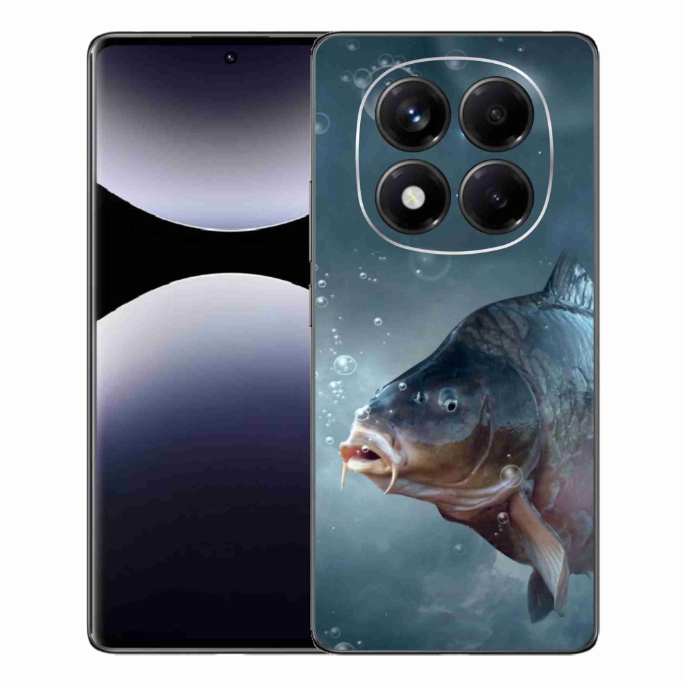 Gelový kryt mmCase na Xiaomi Redmi Note 14 Pro - kapr a bublinky
