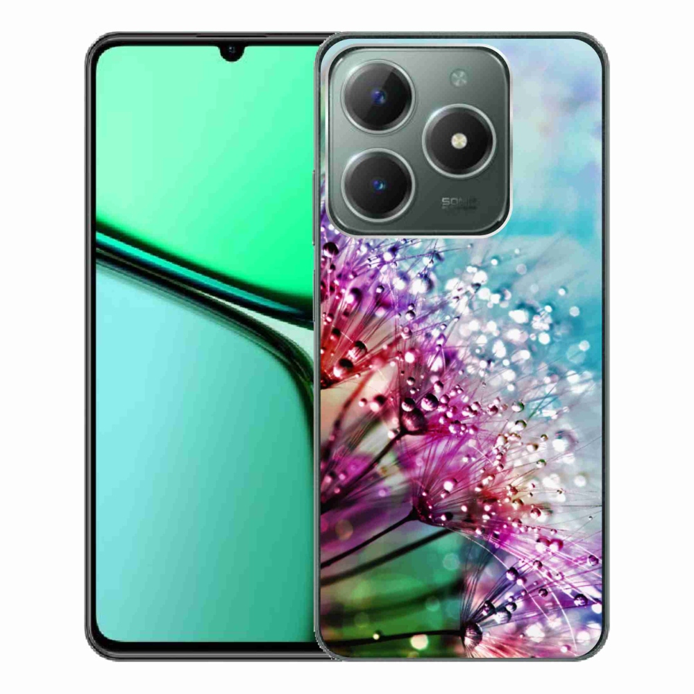 Gelový kryt mmCase na Realme C61 - barevné květy