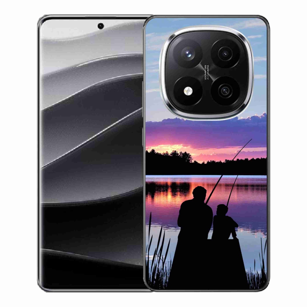 Gelový kryt mmCase na Xiaomi Redmi Note 14 Pro+ 5G - rybaření 2