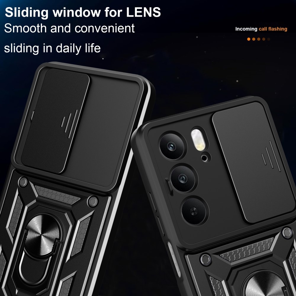 Slide odolný kryt na Realme 14x 5G/Realme C75 - černý
