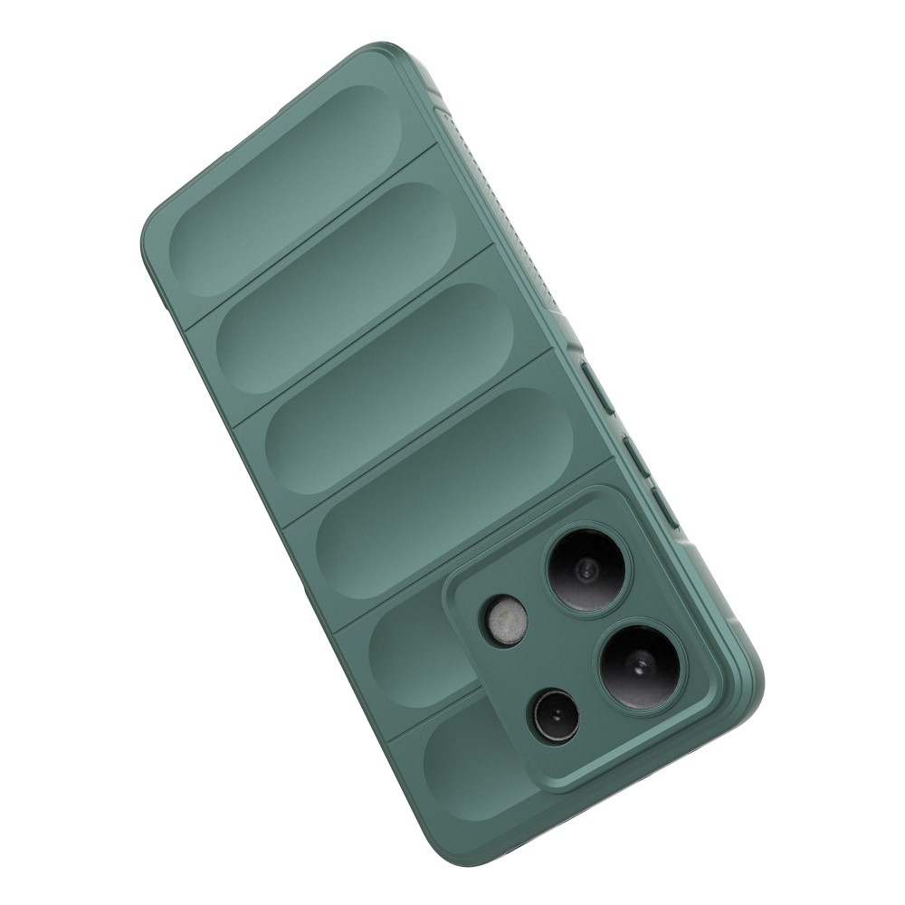 Rugg odolný gelový obal na Xiaomi Redmi Note 13 - zelený