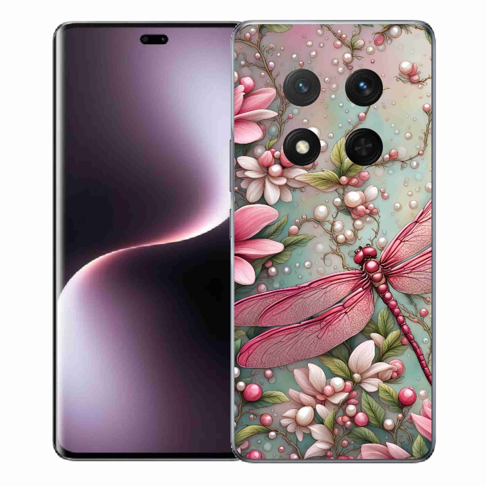 Gelový kryt mmCase na Honor Magic 7 Lite 5G - vážka