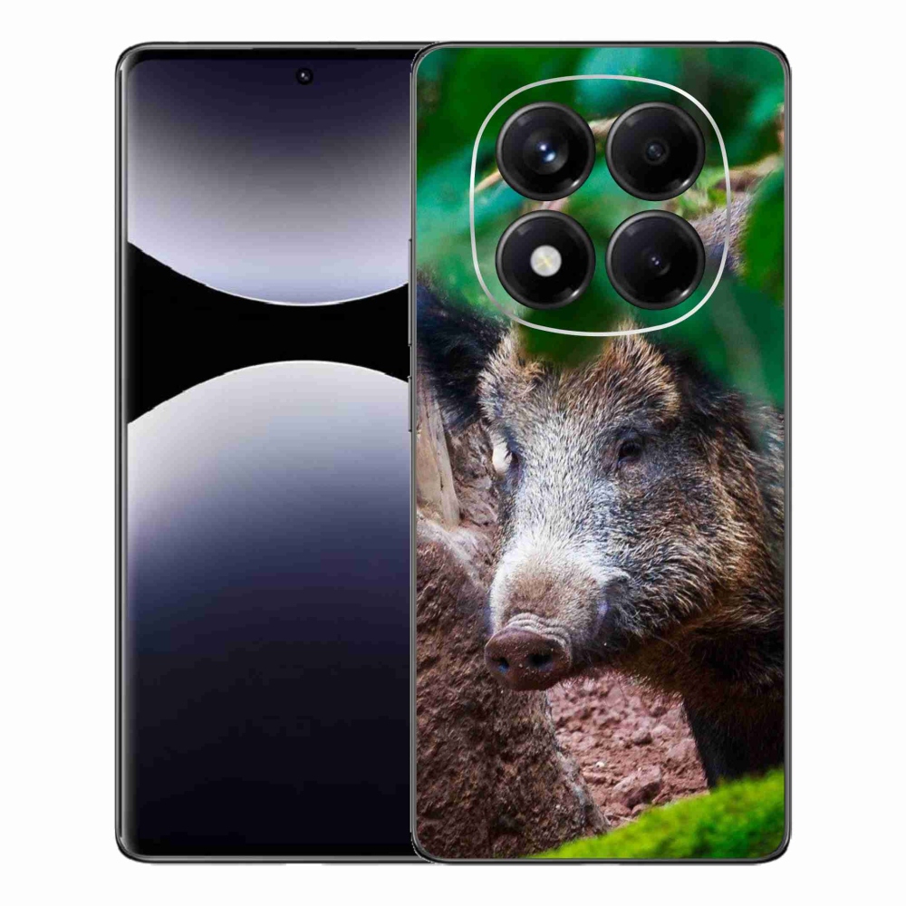 Gelový kryt mmCase na Xiaomi Redmi Note 14 Pro - divoké prase