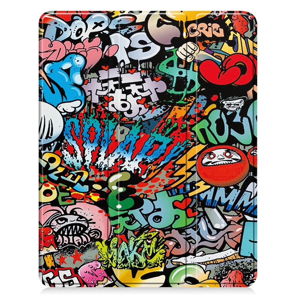 Patte zavírací pouzdro na iPad Pro 13 (2024) - graffiti