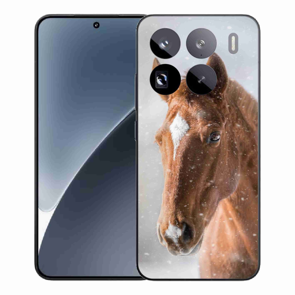 Gelový kryt mmCase na Xiaomi 15 Pro - hnědý kůň 2