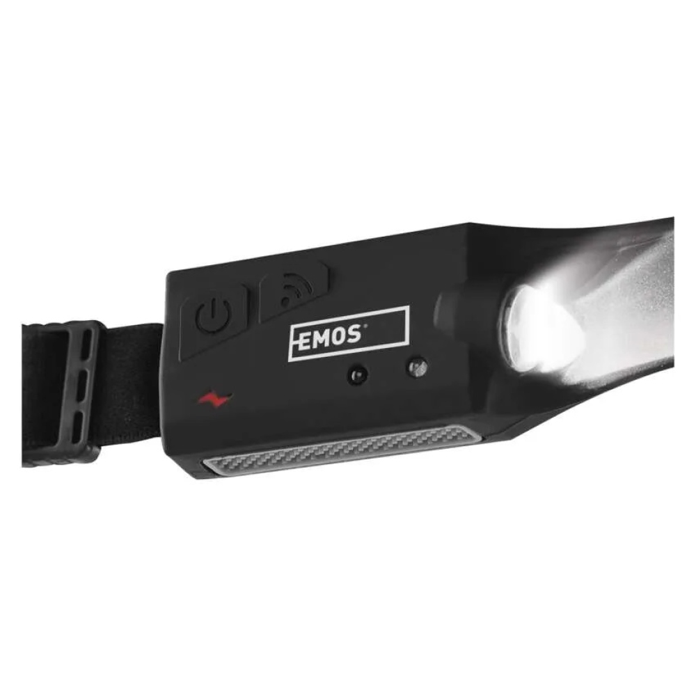 COB LED nabíjecí čelovka P3541, 380 lm, 30 m, Li-Pol 1200 mAh