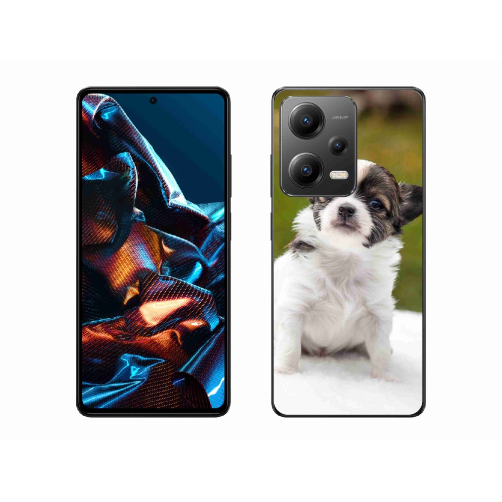 Gelový obal mmCase na mobil Xiaomi Redmi Note 12 Pro 5G - čivava 4