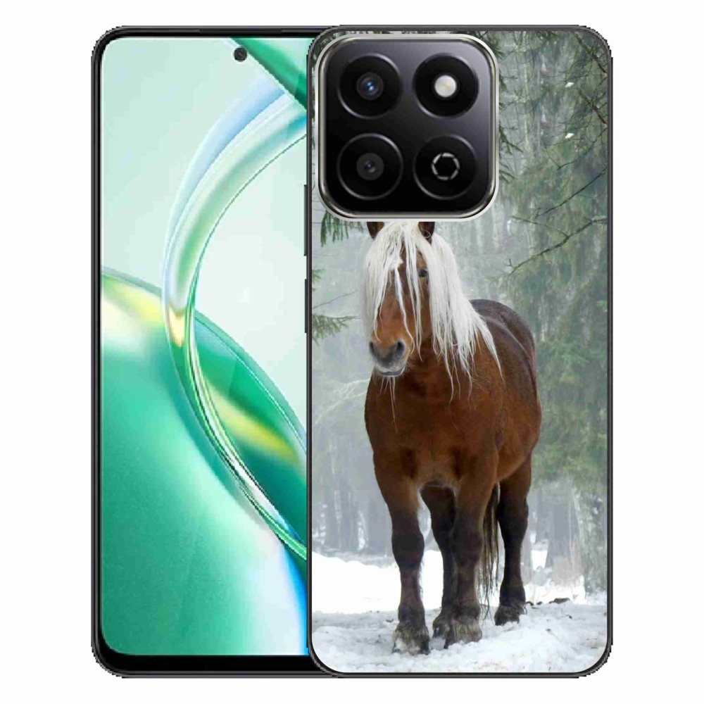 Gelový obal mmCase na Honor 200 Smart 5G - kůň v lese