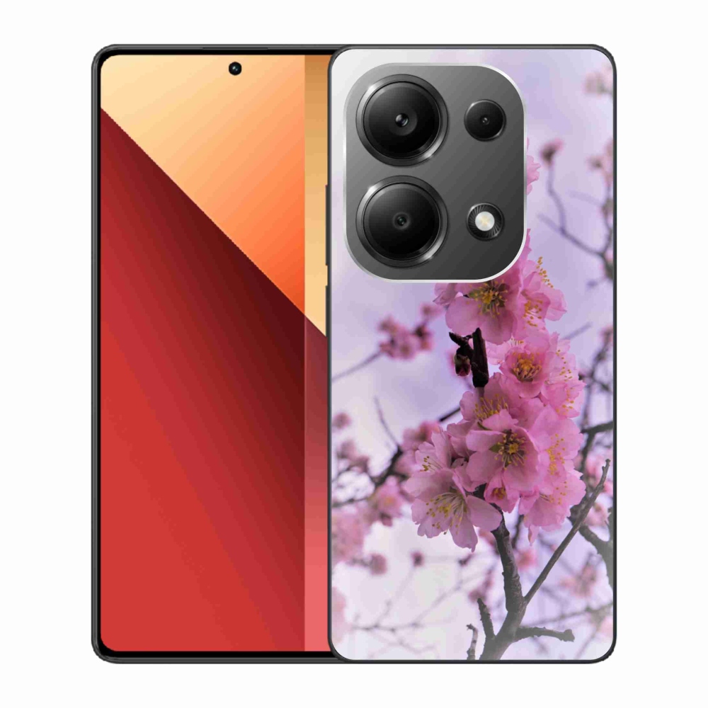 Gelový kryt mmCase na Xiaomi Redmi Note 13 Pro 4G/Poco M6 Pro - květiny 7