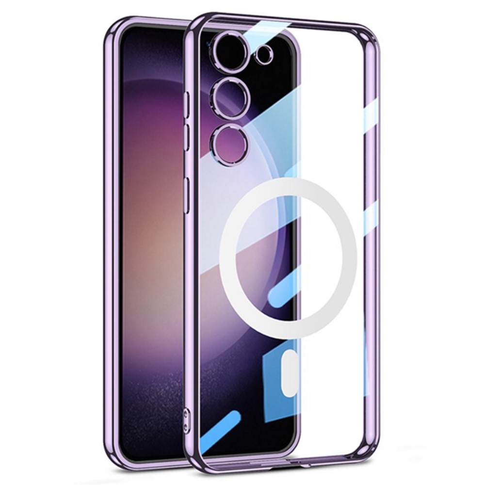 GKK gelový obal s podporou MagSafe na Samsung Galaxy S24 - fialový