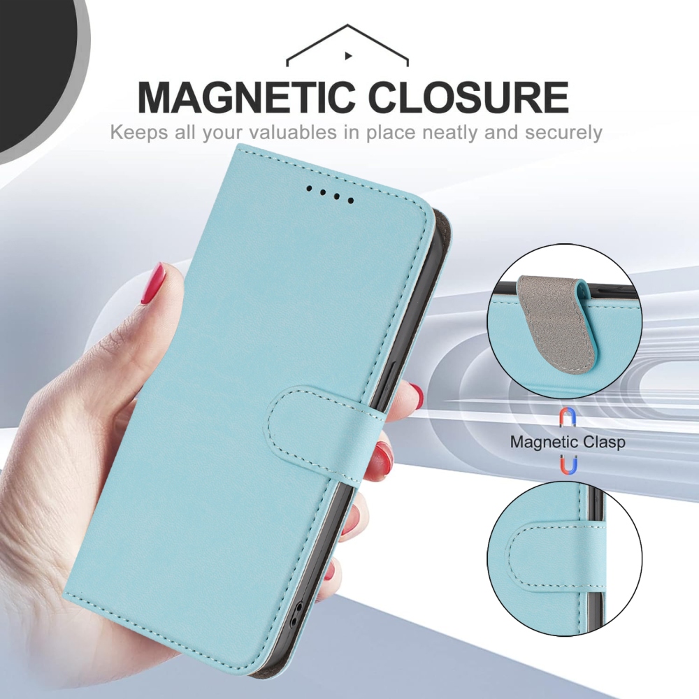 Snap knížkové pouzdro na Samsung Galaxy A07 4G - světlemodré