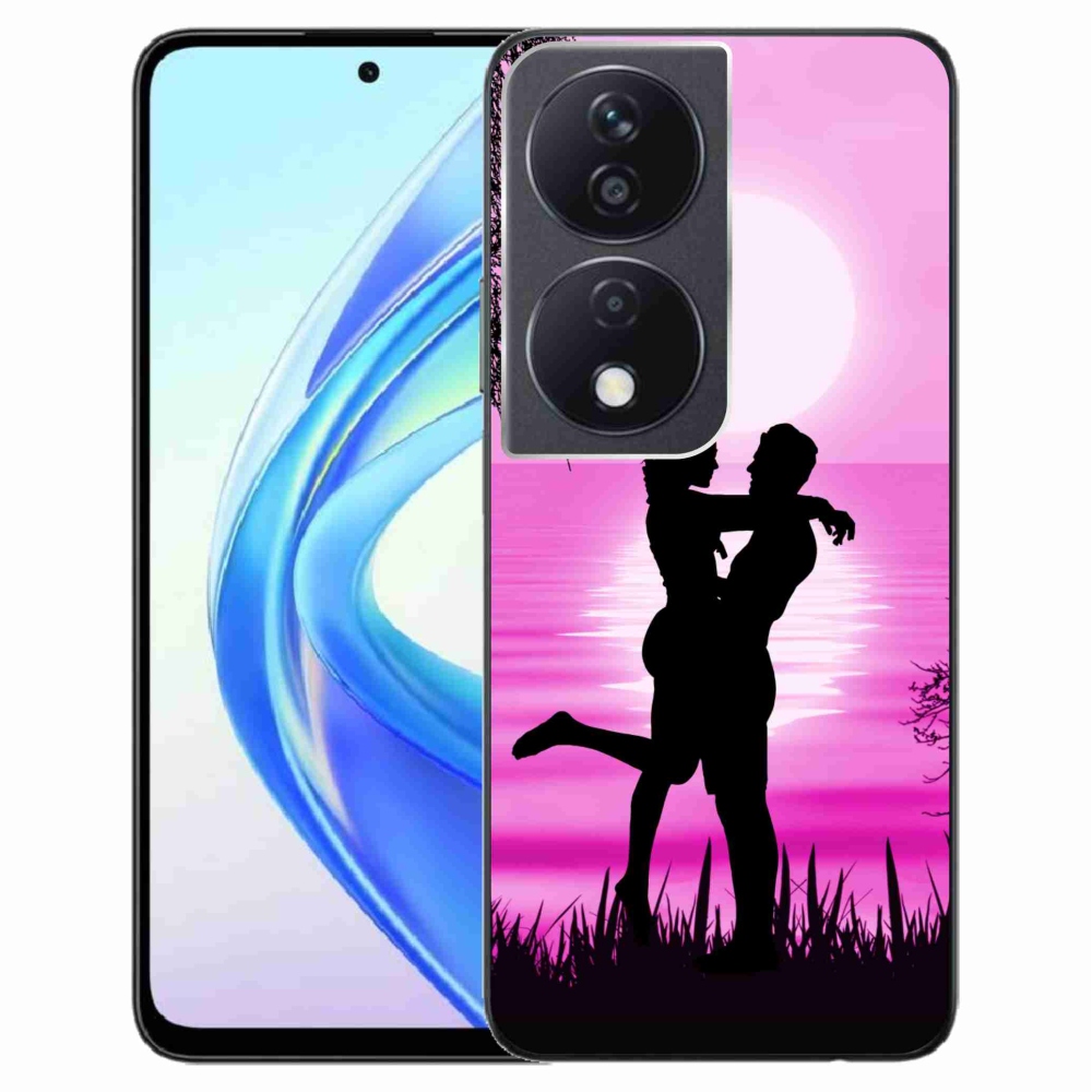 Gelový obal mmCase na Honor X7b/Honor 90 Smart - západ slunce