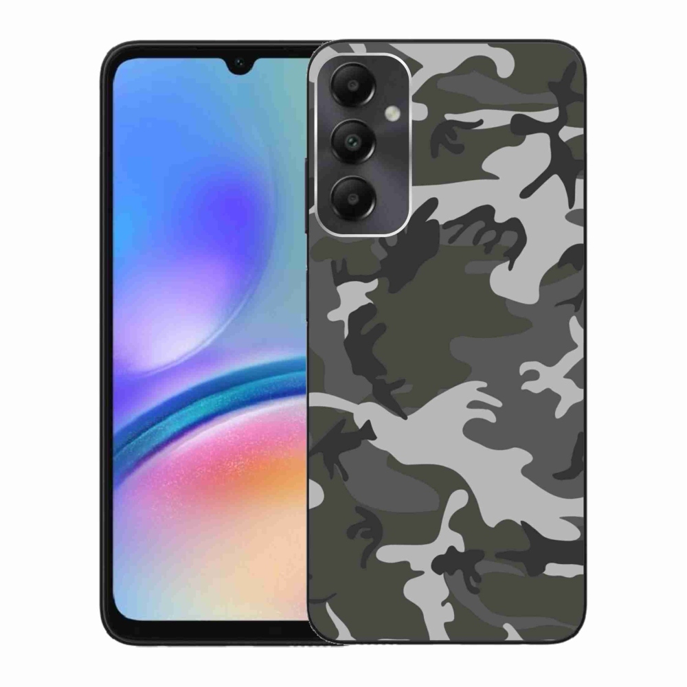 Gelový kryt mmCase na Samsung Galaxy A05s - maskáčový vzor