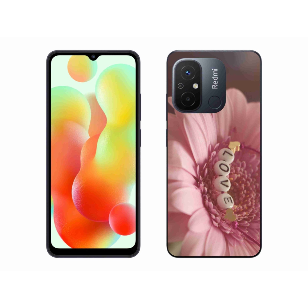 Gelový kryt mmCase na Xiaomi Redmi 12C - přívěsek love