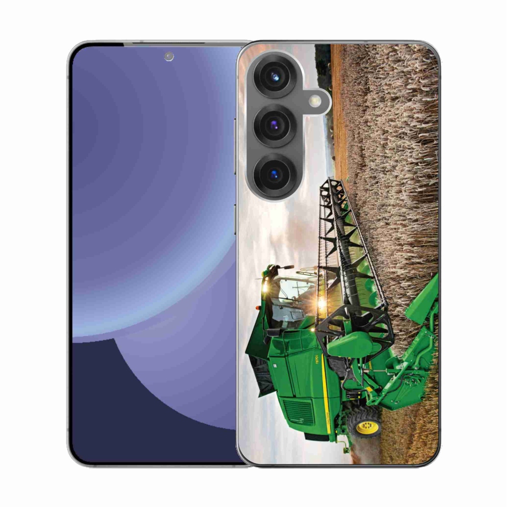 Gelový kryt mmCase na Samsung Galaxy S25 - kombajn