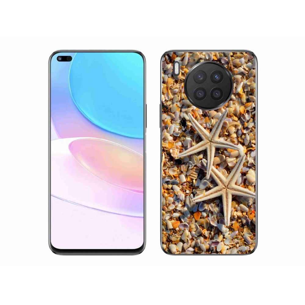 Gelový kryt mmCase na Huawei Nova 8i - mořské hvězdice