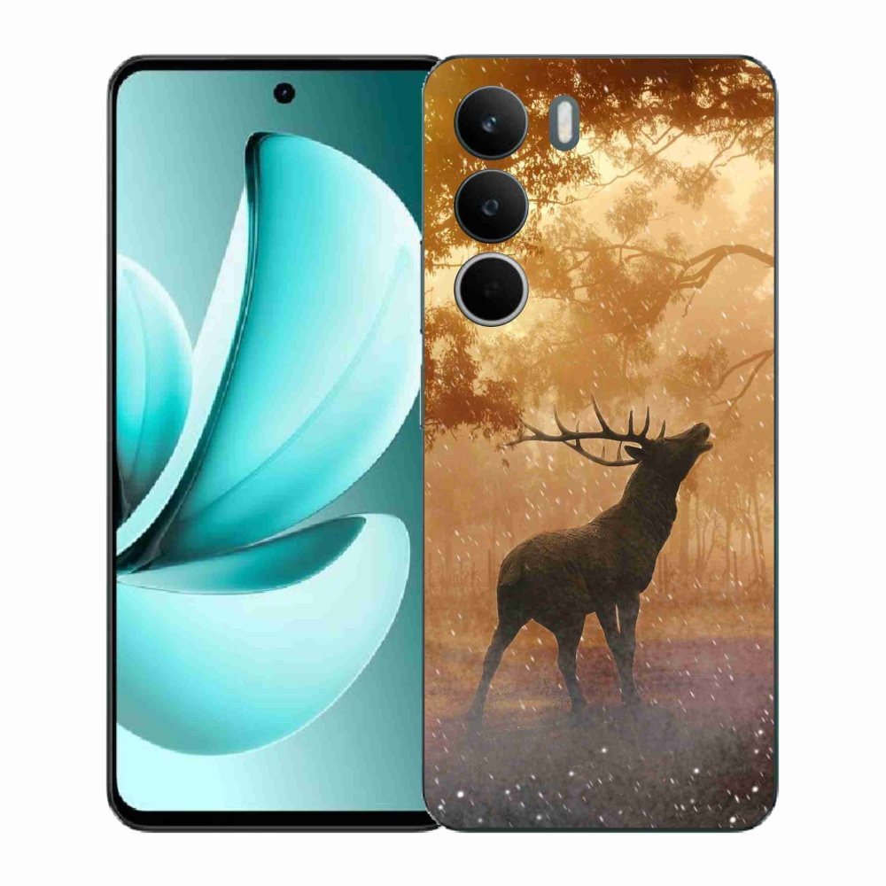 Gelový kryt mmCase na Realme C71 - jelen v říji