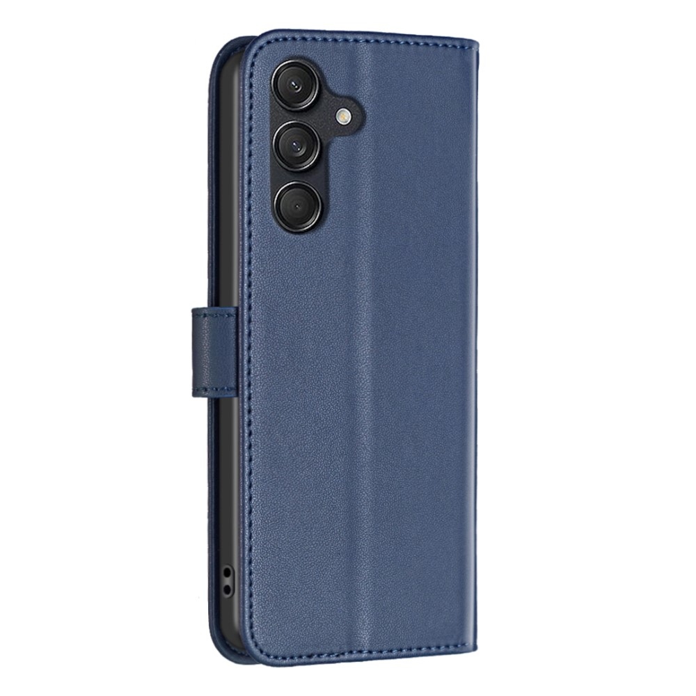 BNF knížkové pouzdro na Samsung Galaxy M55 5G - modré