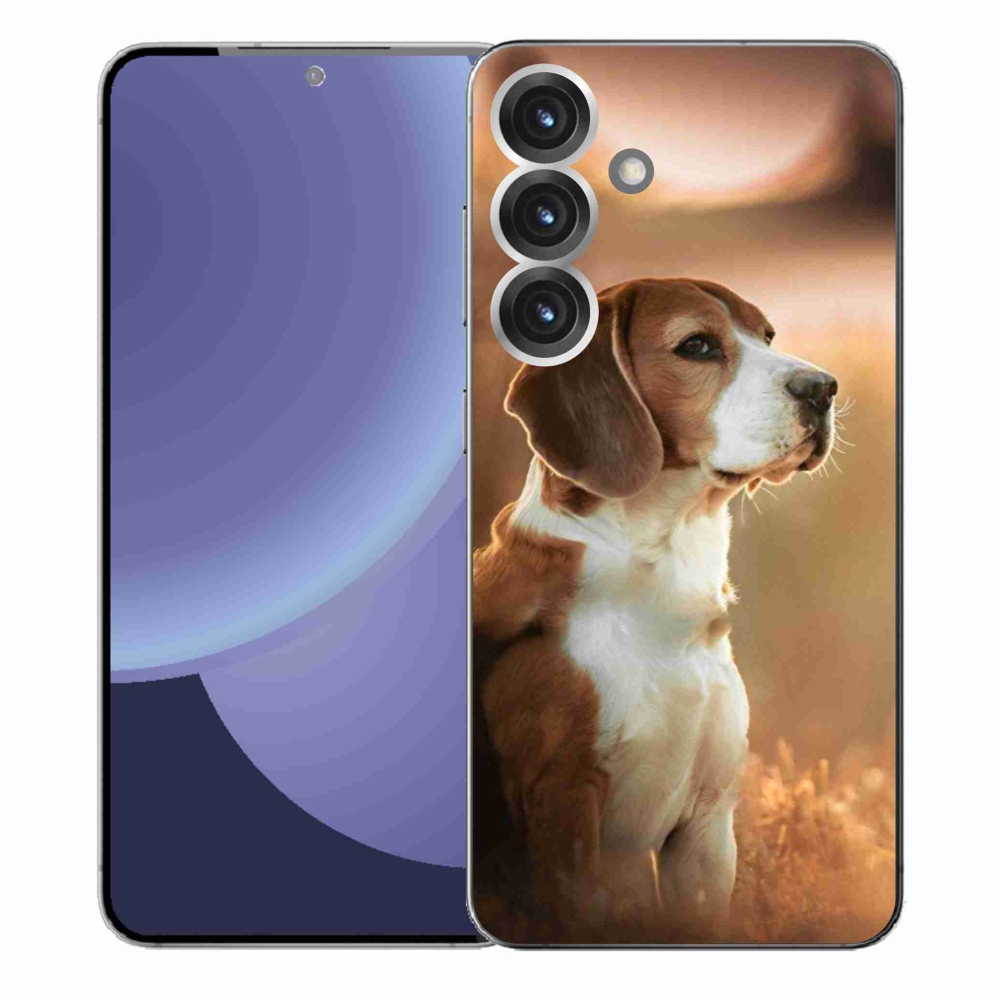Gelový kryt mmCase na Samsung Galaxy S25+ - bígl