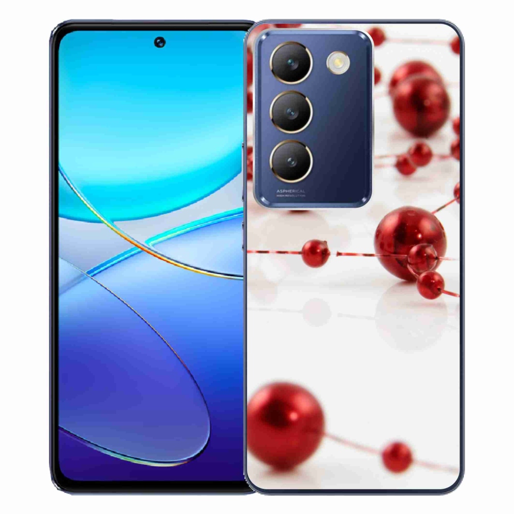 Gelový kryt mmCase na Vivo V40 SE 4G/5G - vánoční řetěz