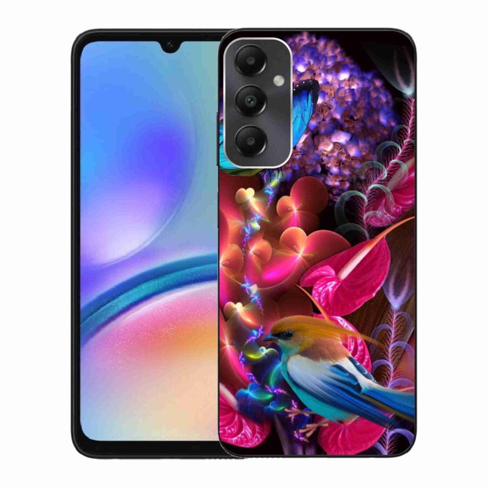 Gelový kryt mmCase na Samsung Galaxy A05s - barevné květiny