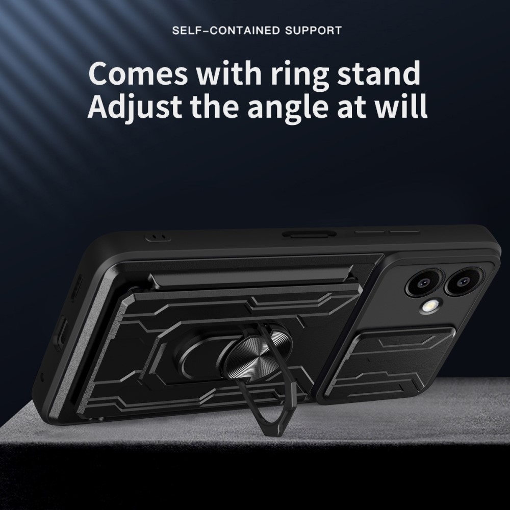 Slider odolný kryt na Samsung Galaxy A06 4G - černý