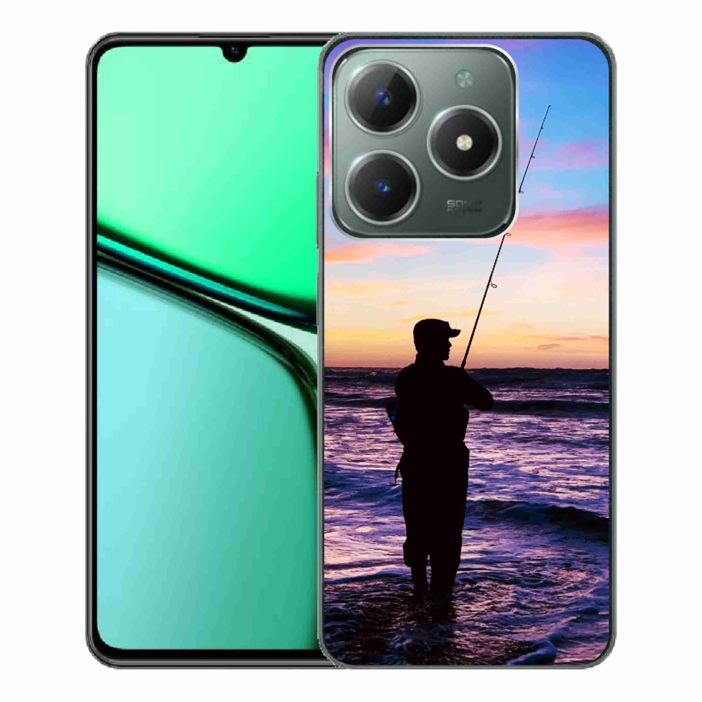 Gelový kryt mmCase na Realme C61 - rybaření 1