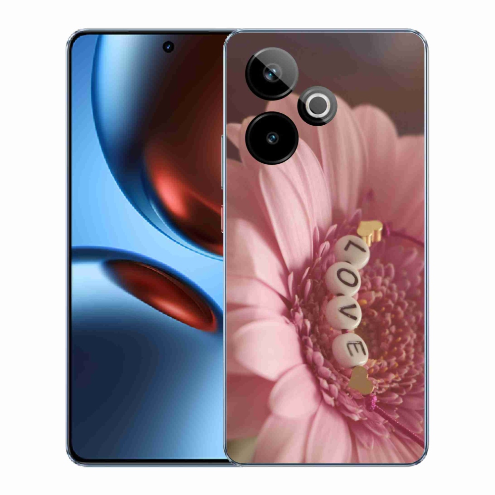 Gelový kryt mmCase na Realme GT 7 5G/GT 7T 5G - přívěsek love