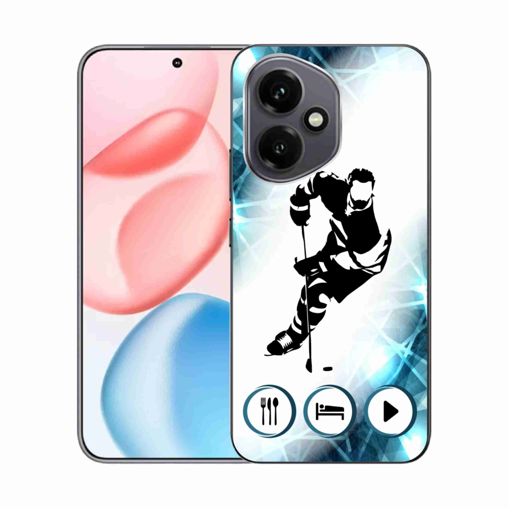 Gelový kryt mmCase na Honor 400 - hokej 1