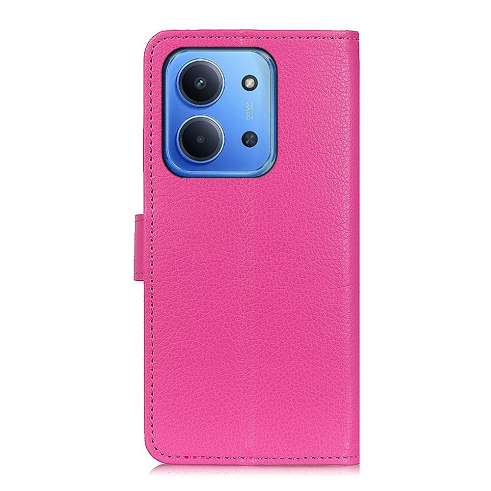 Litchie knížkové pouzdro na Xiaomi Redmi 15C 4G/5G (173mm) - rose