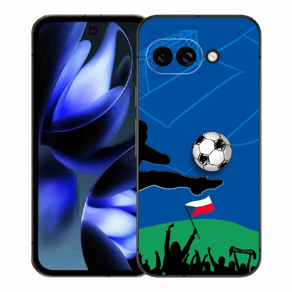 Gelový kryt mmCase na Google Pixel 9a - fanoušci fotbalu