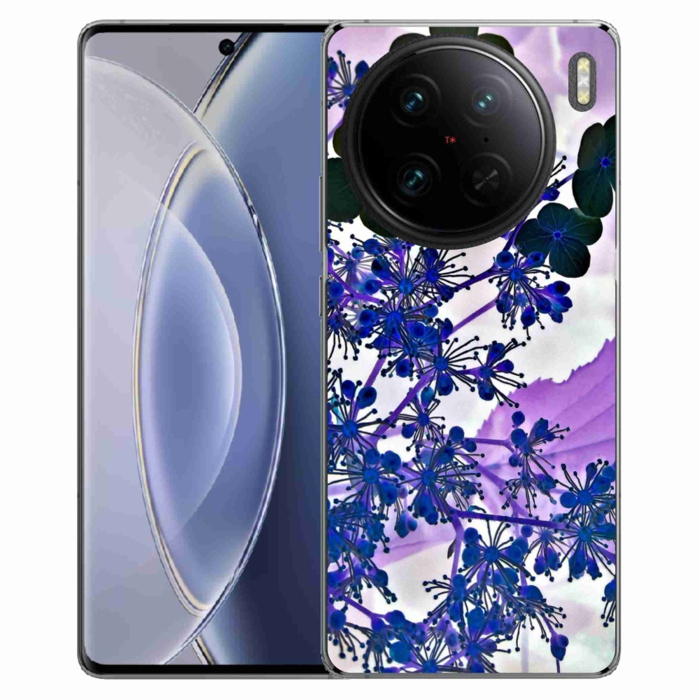 Gelový kryt mmCase na Vivo X90 Pro - květ hortenzie