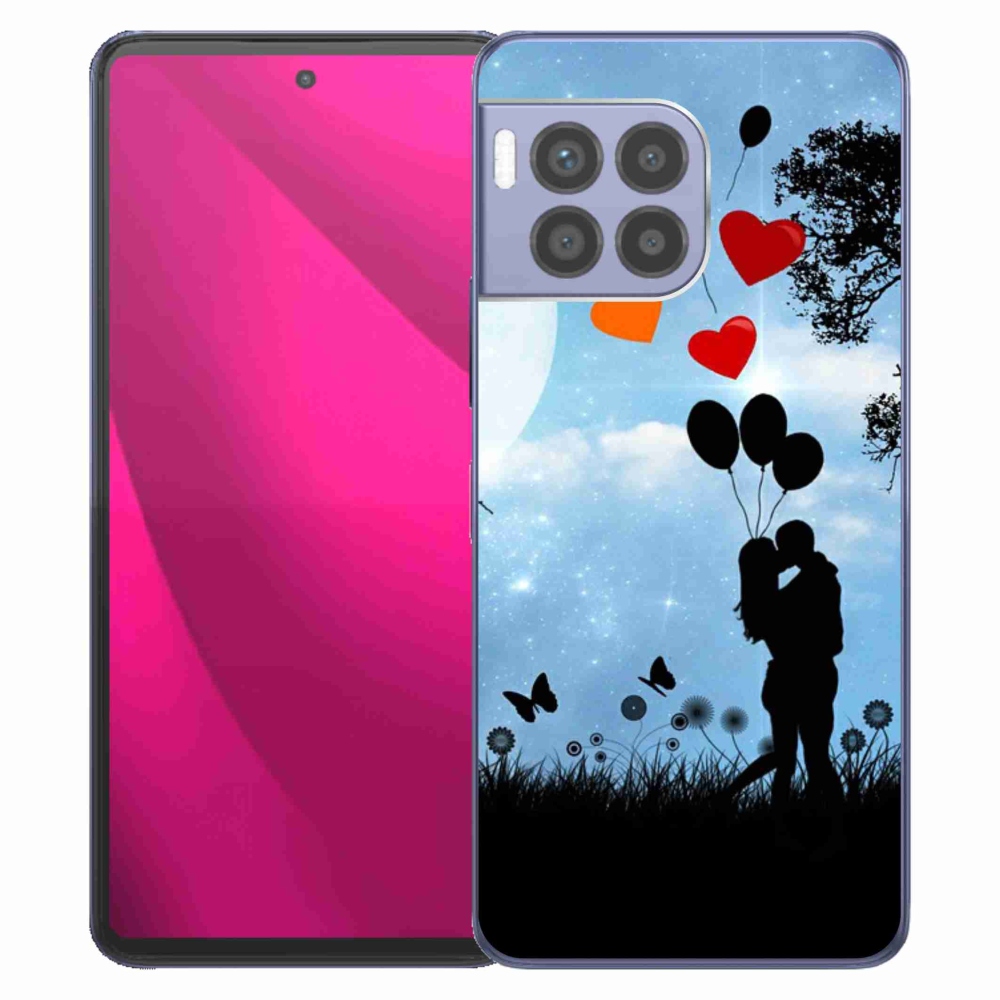 Gelový kryt mmCase na T-Mobile T Phone 2 Pro - zamilovaný pár