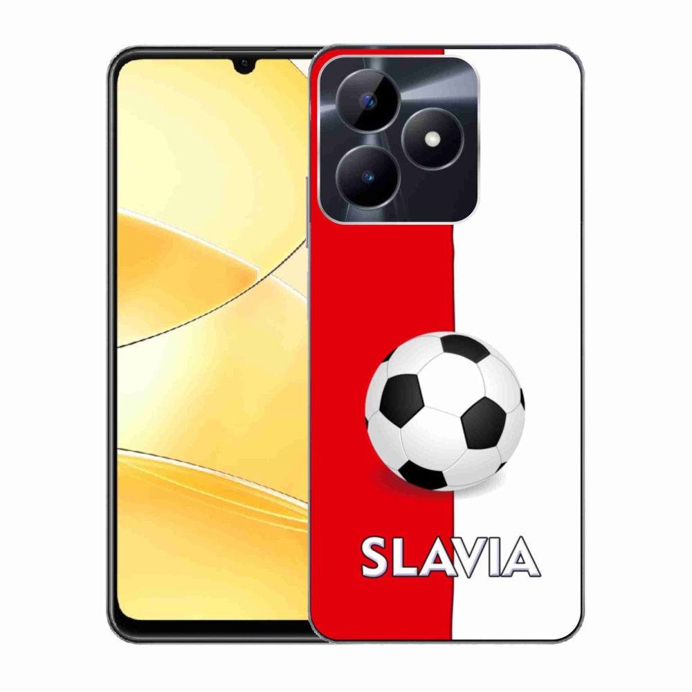 Gelový kryt mmCase na Realme C51/C53 - fotbal 2