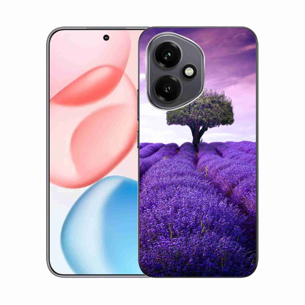 Gelový kryt mmCase na Honor 400 - levandulová louka