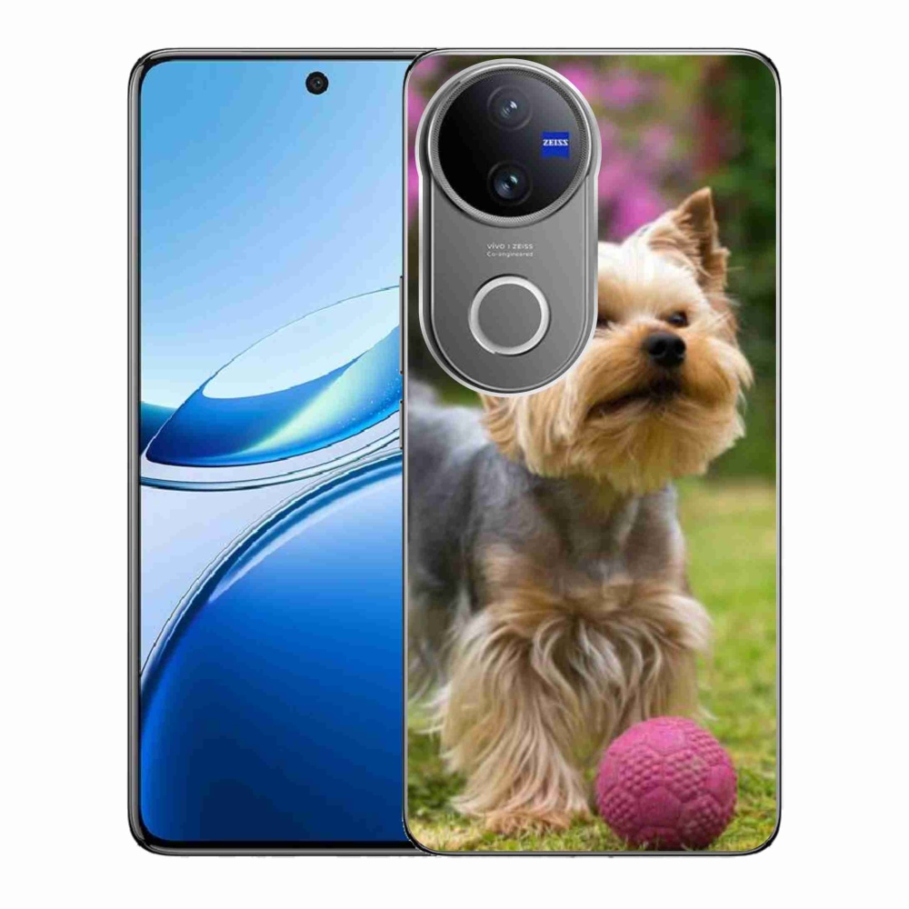 Gelový kryt mmCase na Vivo V50 5G - jorkšír 4