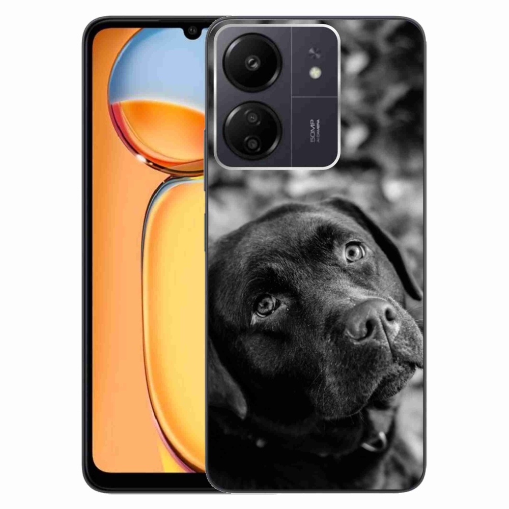 Gelový obal mmCase na Xiaomi Poco C65/Redmi 13C - labrador