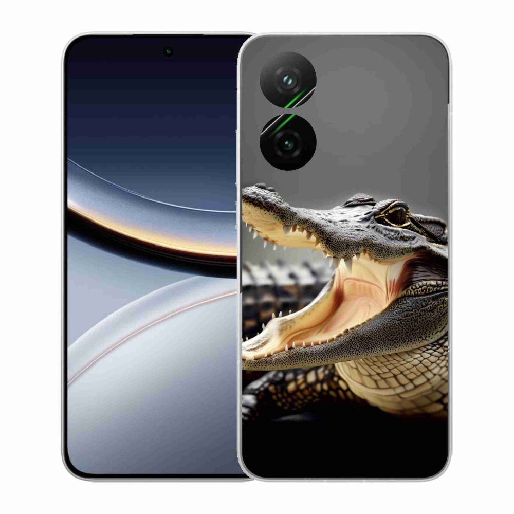 Gelový kryt mmCase na Xiaomi Poco F7 5G - krokodýl