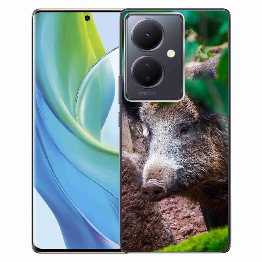 Gelový kryt mmCase na Vivo V29 Lite 5G - divoké prase