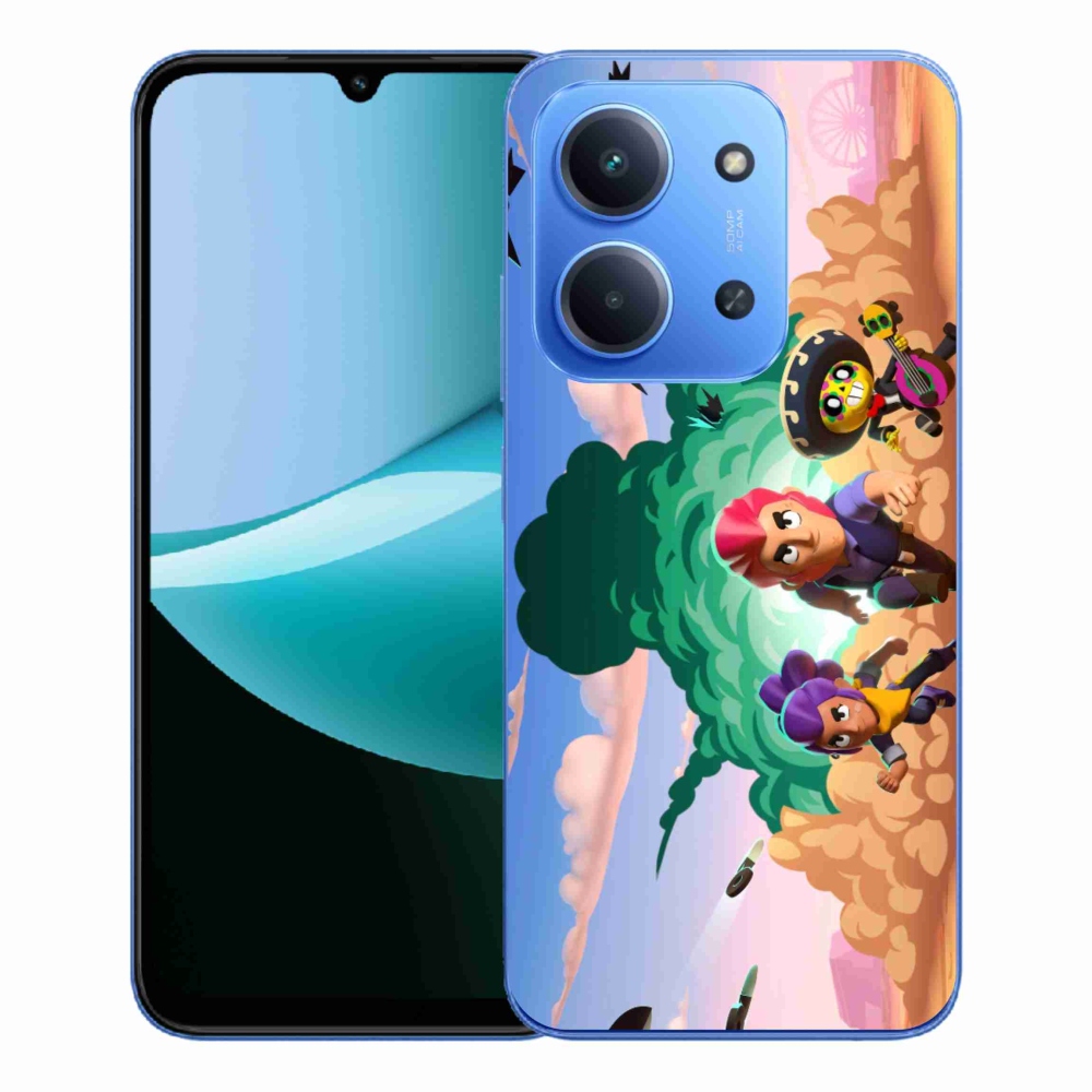 Gelový kryt mmCase na Xiaomi Redmi 15C 4G/5G (173mm) - brawl stars