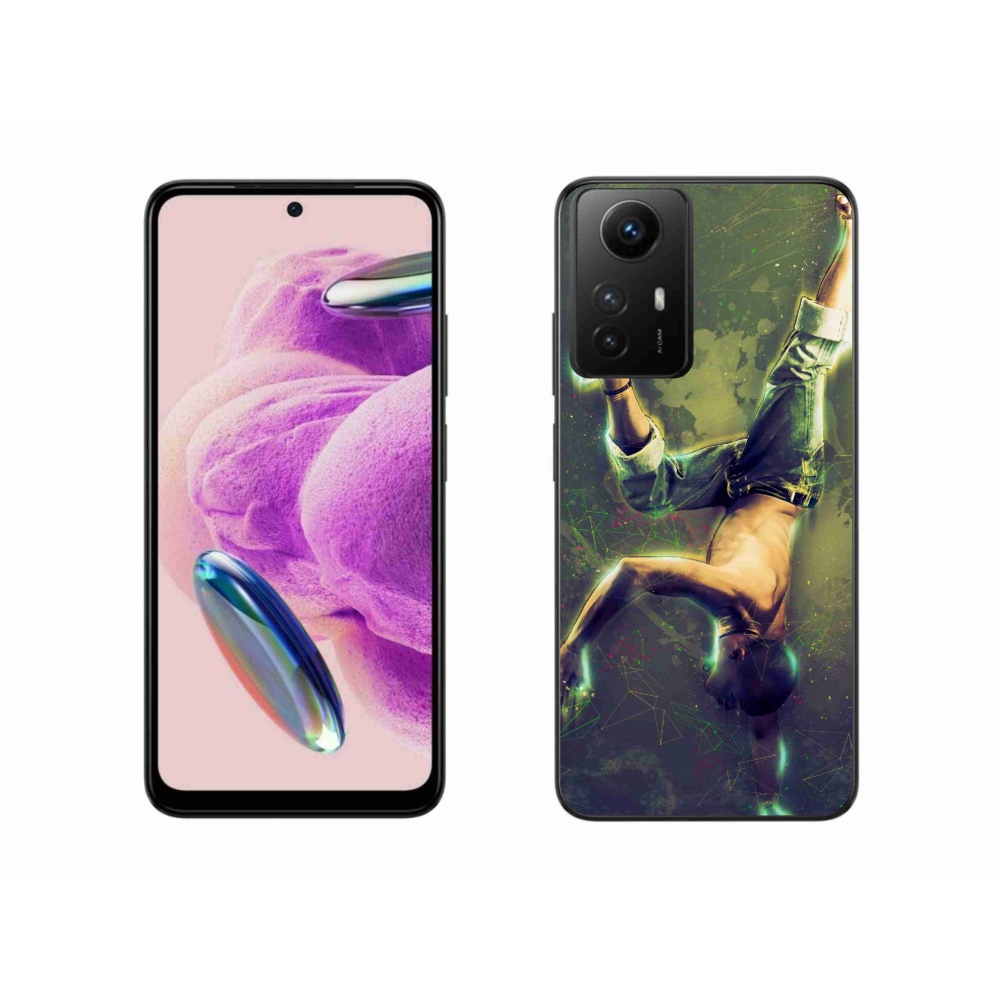 Gelový kryt mmCase na Xiaomi Redmi Note 12S - breakdance