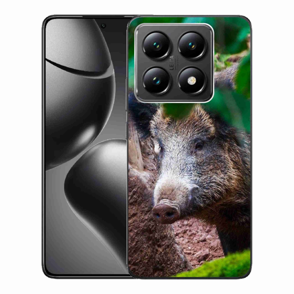 Gelový kryt mmCase na Xiaomi 14T - divoké prase