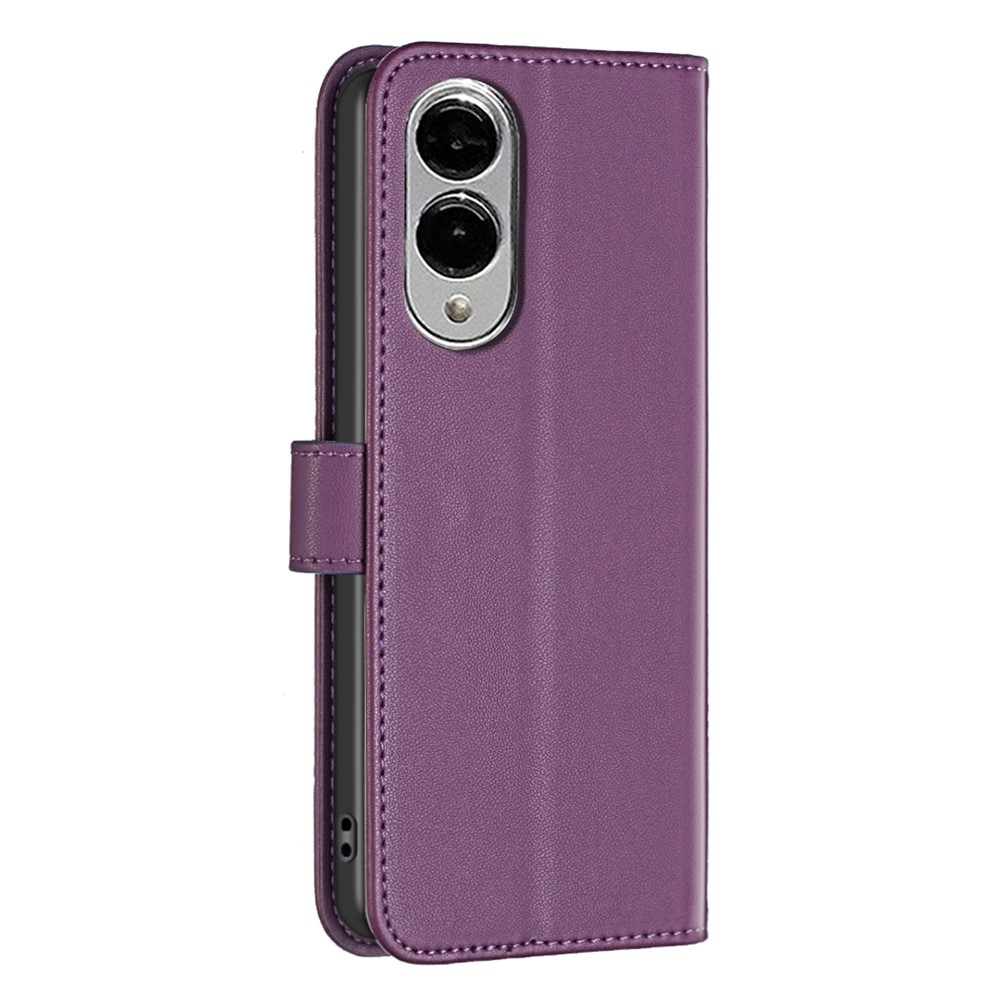 BNF knížkové pouzdro na Samsung Galaxy S25 Edge - tmavěfialové